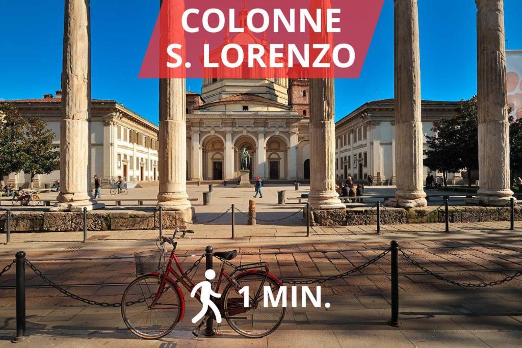 Colonne'S Nest - Cozy And Silent With Ac Lägenhet Milano Exteriör bild